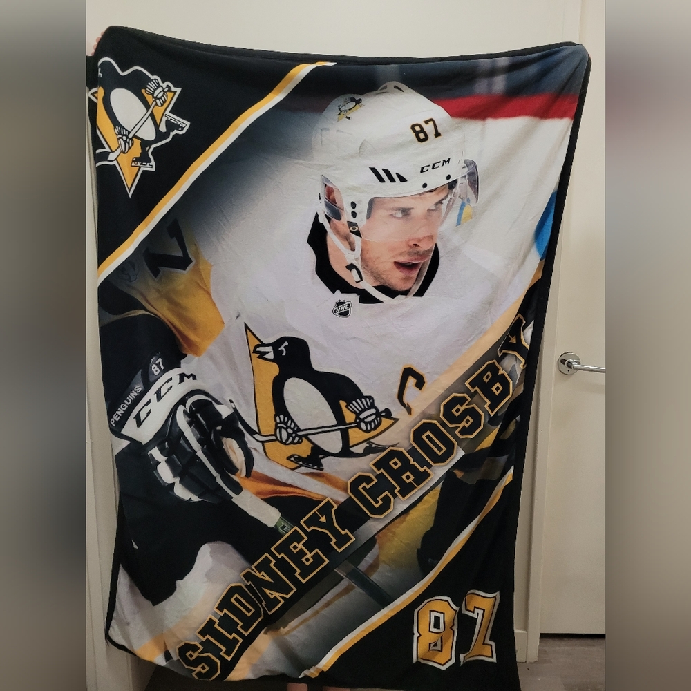 Sidney Crosby Pittsburgh Penguins Blanket (45X58) INCH